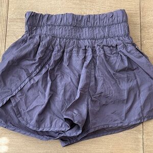 FP Movement by Free People High Waist Purple Shorts